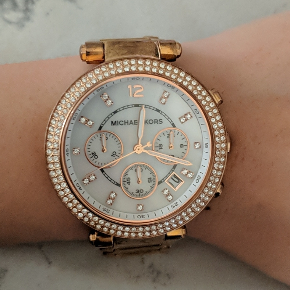 Michael Kors Rose Gold Watch